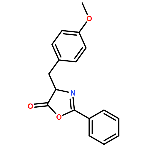 5(4H)-Oxazolone, 4-[(4-methoxyphenyl)methyl]-2-phenyl-