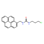 Urea, N-(3-chloropropyl)-N'-(1-pyrenylmethyl)-