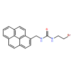 Urea, N-(2-bromoethyl)-N'-(1-pyrenylmethyl)-