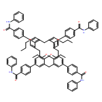 Benzamide, 4,4',4'',4'''-(25,26,27,28-tetrapropoxypentacyclo[19.3.1.13,7.19,13.115,19]octacosa-1(25),3,5,7(28),9,11,13(27),15,17,19(26),21,23-dodecaene-5,11,17,23-tetrayl)tetrakis[N-phenyl-