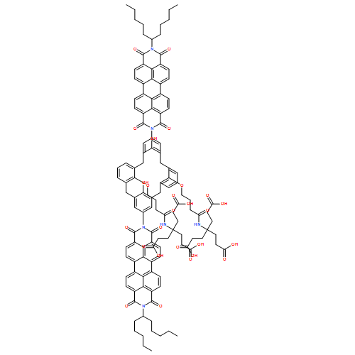 Heptanedioic acid, 4,4'-[[26,28-dihydroxy-5,17-bis[3,8,9,10-tetrahydro-1,3,8,10-tetraoxo-9-(1-pentylhexyl)anthra[2,1,9-def:6,5,10-d'e'f']diisoquinolin-2(1H)-yl]pentacyclo[19.3.1.13,7.19,13.115,19]octacosa-1(25),3,5,7(28),9,11,13(27),15,17,19(26),21,23-dodecaene-25,27-diyl]bis[oxy(1-oxo-4,1-butanediyl)imino]]bis[4-(2-carboxyethyl)-