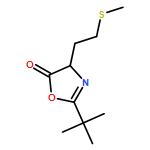 5(4H)-Oxazolone, 2-(1,1-dimethylethyl)-4-[2-(methylthio)ethyl]-