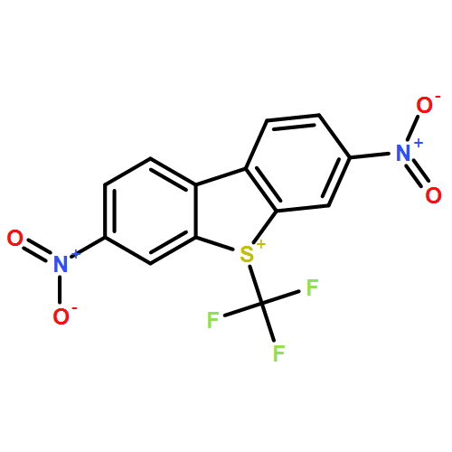 Dibenzothiophenium, 3,7-dinitro-5-(trifluoromethyl)-