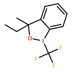 1,2-Benziodoxole, 3-ethyl-1,3-dihydro-3-methyl-1-(trifluoromethyl)-