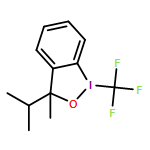 1,2-Benziodoxole, 1,3-dihydro-3-methyl-3-(1-methylethyl)-1-(trifluoromethyl)-