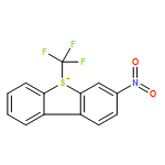 Dibenzothiophenium, 3-nitro-5-(trifluoromethyl)-