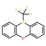 Phenoxathiinium, 10-(trifluoromethyl)-