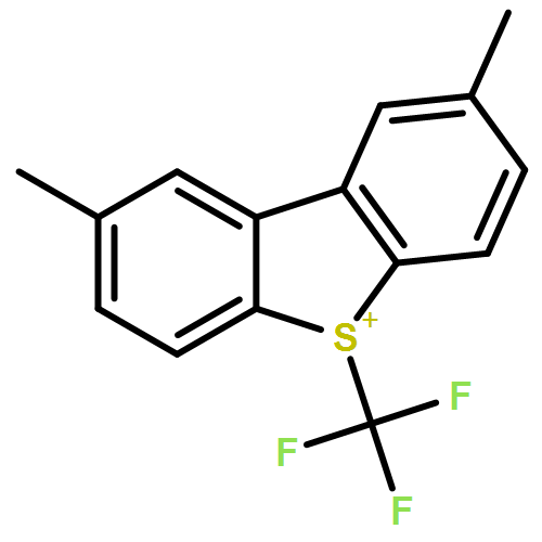 Dibenzothiophenium, 2,8-dimethyl-5-(trifluoromethyl)-