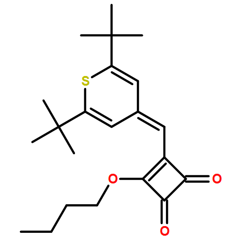 3-Cyclobutene-1,2-dione, 3-[[2,6-bis(1,1-dimethylethyl)-4H-thiopyran-4-ylidene]methyl]-4-butoxy-