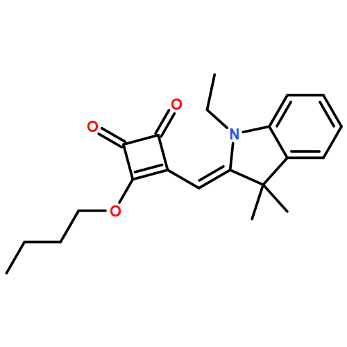 3-Cyclobutene-1,2-dione, 3-butoxy-4-[(1-ethyl-1,3-dihydro-3,3-dimethyl-2H-indol-2-ylidene)methyl]-