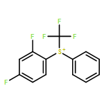 Sulfonium, (2,4-difluorophenyl)phenyl(trifluoromethyl)-