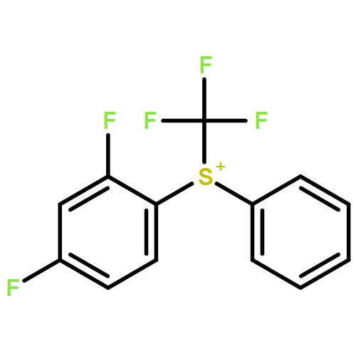 Sulfonium, (2,4-difluorophenyl)phenyl(trifluoromethyl)-