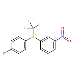 Sulfonium, (4-fluorophenyl)(3-nitrophenyl)(trifluoromethyl)-