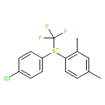 Sulfonium, (4-chlorophenyl)(2,4-dimethylphenyl)(trifluoromethyl)-