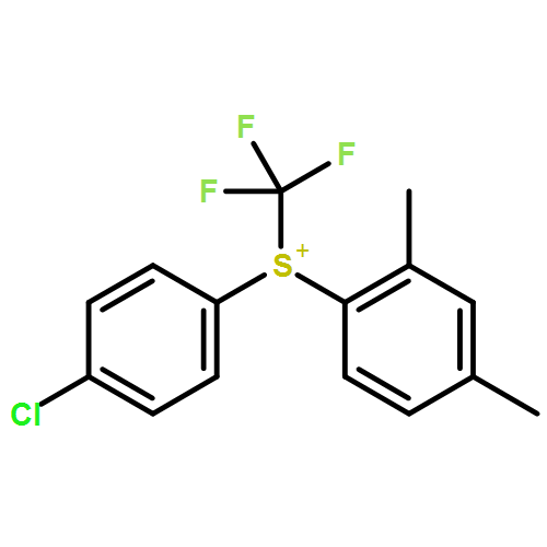 Sulfonium, (4-chlorophenyl)(2,4-dimethylphenyl)(trifluoromethyl)-