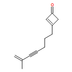 2-Cyclobuten-1-one, 3-(6-methyl-6-hepten-4-yn-1-yl)-