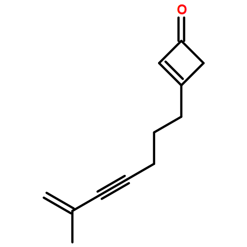 2-Cyclobuten-1-one, 3-(6-methyl-6-hepten-4-yn-1-yl)-