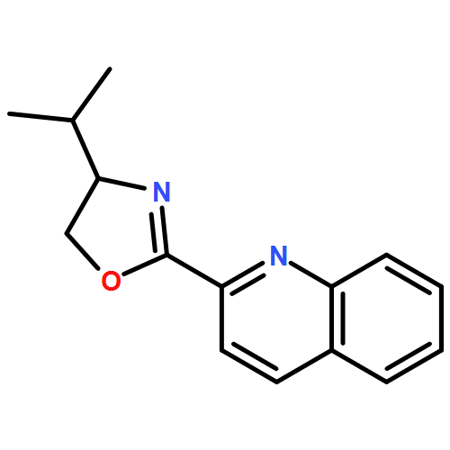 Quinoline, 2-[4,5-dihydro-4-(1-methylethyl)-2-oxazolyl]-