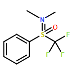 Methanaminium, N-methyl-N-[oxidophenyl(trifluoromethyl)-λ4-sulfanylidene]-