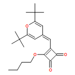 3-Cyclobutene-1,2-dione, 3-[[2,6-bis(1,1-dimethylethyl)-4H-pyran-4-ylidene]methyl]-4-butoxy-