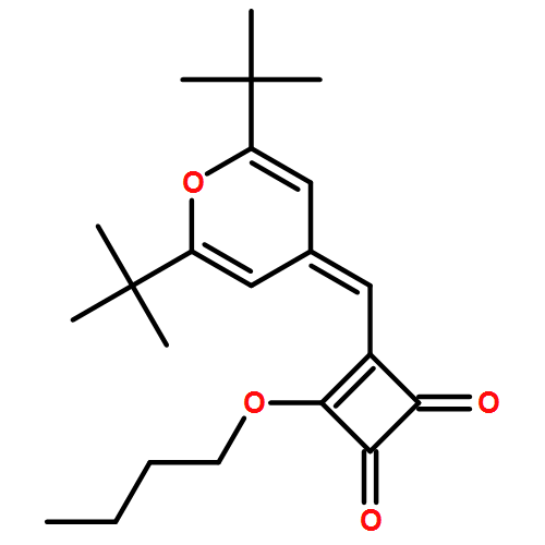 3-Cyclobutene-1,2-dione, 3-[[2,6-bis(1,1-dimethylethyl)-4H-pyran-4-ylidene]methyl]-4-butoxy-