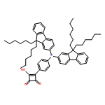 3-Cyclobutene-1,2-dione, 3-[4-[bis(9,9-dihexyl-9H-fluoren-2-yl)amino]phenyl]-4-hydroxy-