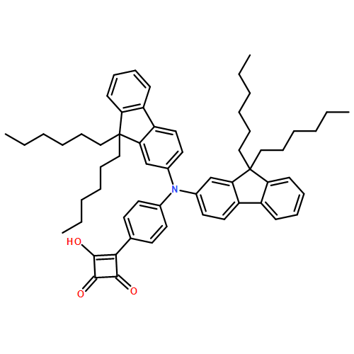 3-Cyclobutene-1,2-dione, 3-[4-[bis(9,9-dihexyl-9H-fluoren-2-yl)amino]phenyl]-4-hydroxy-