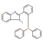 1H-Benzimidazole, 2-[2-(diphenylphosphino)phenyl]-1-methyl-