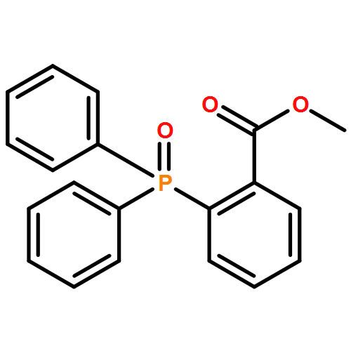 Benzoic acid, 2-(diphenylphosphinyl)-, methyl ester