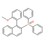 Phosphine oxide, [1-(2-methoxyphenyl)-2-naphthalenyl]diphenyl-