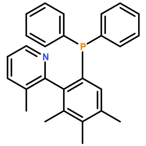 Pyridine, 2-[6-(diphenylphosphino)-2,3,4-trimethylphenyl]-3-methyl-