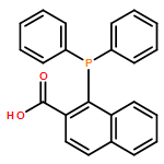 2-Naphthalenecarboxylic acid, 1-(diphenylphosphino)-