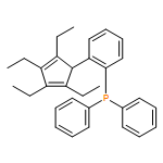 Phosphine, diphenyl[2-(2,3,4,5-tetraethyl-2,4-cyclopentadien-1-yl)phenyl]-