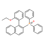 Phosphine oxide, [1-(2-ethoxyphenyl)-2-naphthalenyl]diphenyl-, (-)-