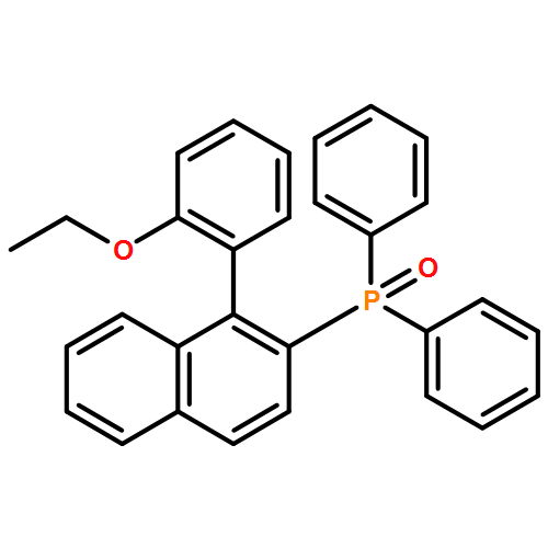 Phosphine oxide, [1-(2-ethoxyphenyl)-2-naphthalenyl]diphenyl-, (-)-