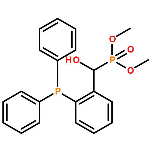 Phosphonic acid, [[2-(diphenylphosphino)phenyl]hydroxymethyl]-, dimethyl ester (9CI)