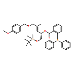 Benzoic acid, 2-(diphenylphosphino)-, (1S,2E)-1-[[[(1,1-dimethylethyl)dimethylsilyl]oxy]methyl]-4-[(4-methoxyphenyl)methoxy]-3-methyl-2-buten-1-yl ester