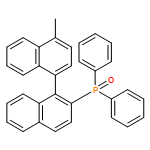 Phosphine oxide, (4'-methyl[1,1'-binaphthalen]-2-yl)diphenyl-, (-)-