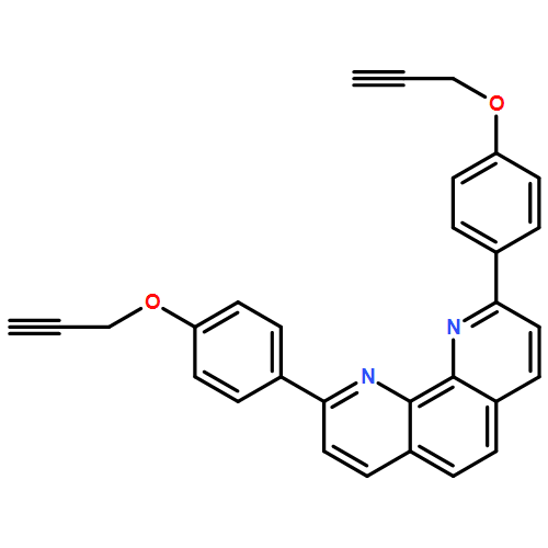 1,10-Phenanthroline, 2,9-bis[4-(2-propyn-1-yloxy)phenyl]-