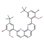 1,10-Phenanthroline, 2,9-bis[3-bromo-5-(1,1-dimethylethyl)-2-methoxyphenyl]-