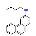 1,10-Phenanthrolin-2-amine, N-(3-methylbutyl)-