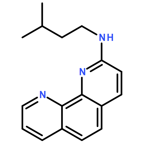 1,10-Phenanthrolin-2-amine, N-(3-methylbutyl)-