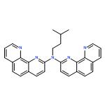 1,10-Phenanthrolin-2-amine, N-(3-methylbutyl)-N-1,10-phenanthrolin-2-yl-