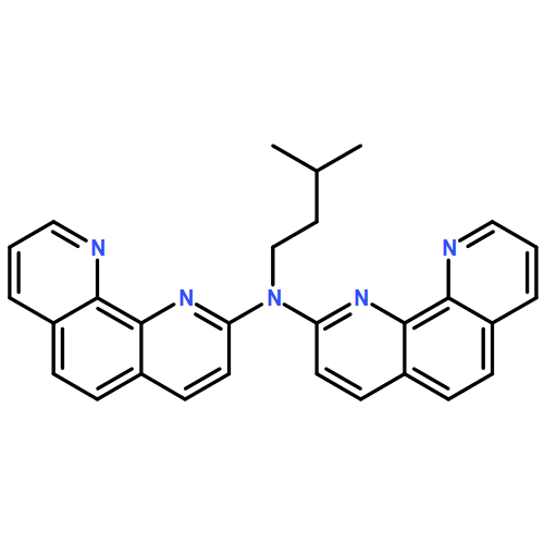 1,10-Phenanthrolin-2-amine, N-(3-methylbutyl)-N-1,10-phenanthrolin-2-yl-