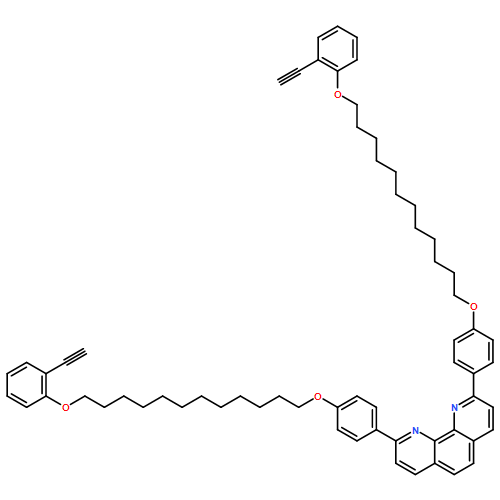 1,10-Phenanthroline, 2,9-bis[4-[[12-(2-ethynylphenoxy)dodecyl]oxy]phenyl]-