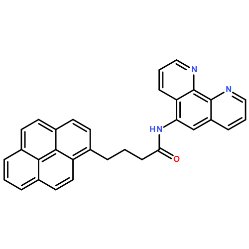 1-Pyrenebutanamide, N-1,10-phenanthrolin-5-yl-