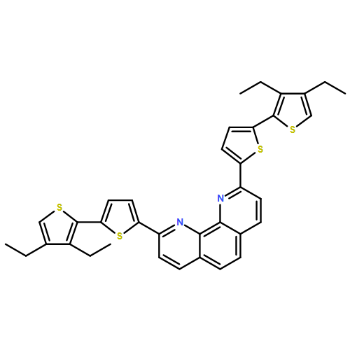 1,10-Phenanthroline, 2,9-bis(3',4'-diethyl[2,2'-bithiophen]-5-yl)-