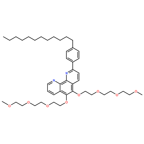 1,10-Phenanthroline, 2-(4-dodecylphenyl)-5,6-bis[2-[2-(2-methoxyethoxy)ethoxy]ethoxy]-