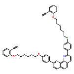 1,10-Phenanthroline, 2,9-bis[4-[[6-(2-ethynylphenoxy)hexyl]oxy]phenyl]-