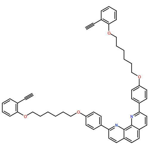 1,10-Phenanthroline, 2,9-bis[4-[[6-(2-ethynylphenoxy)hexyl]oxy]phenyl]-